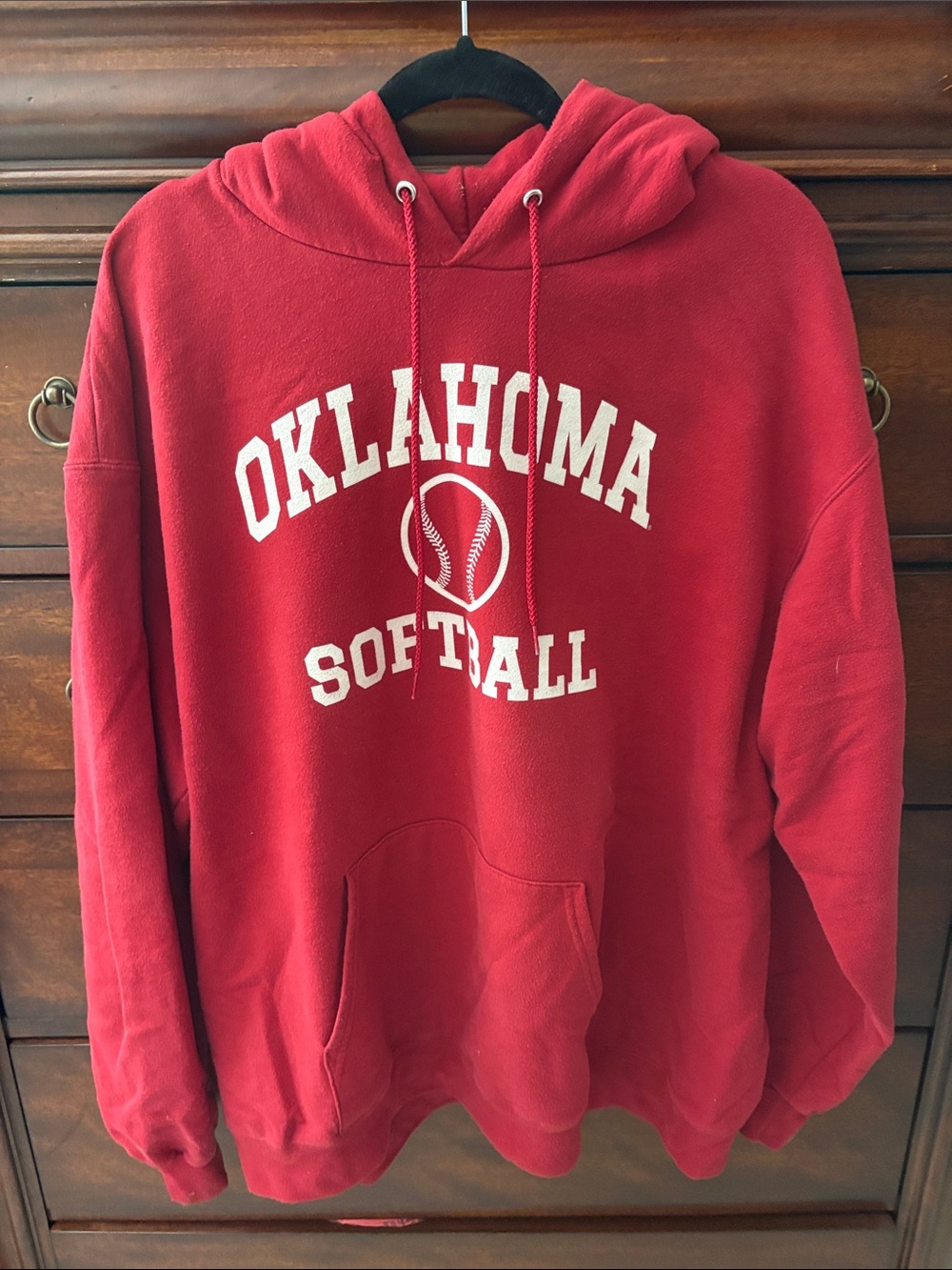 Oklahoma Softball Champion Red Hoodie